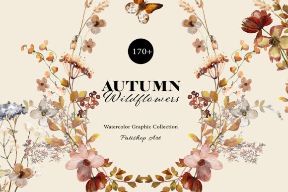 Autumn Wildflower Clipart Huge Set: A Practical Evaluation for Designers and Crafters