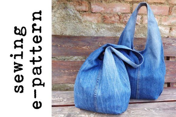 Denim Hobo Bag