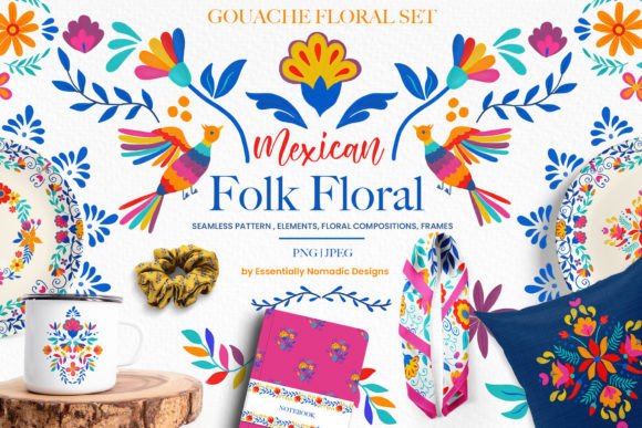Exploring the Mexican Folk Art Pattern Graphic: A Unique Blend of Tradition and Modern Design
