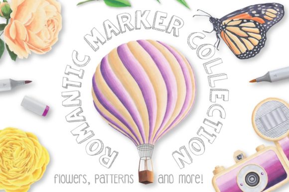 Exploring the Romantic Marker Collection: A Creative Resource for Design Enthusiasts