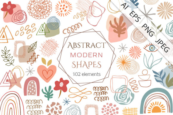 Modern Abstract Design Shapes